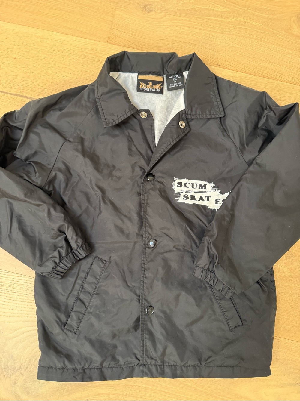 Boys Jacket with 'Scum Skate' Logo